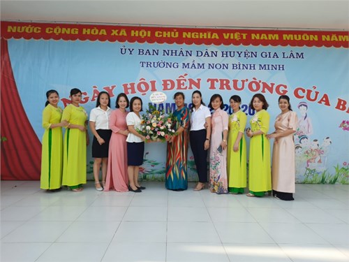 Tưng bừng ngày hội đến trường của bé năm học 2020-2021.